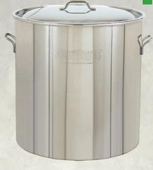 Bayou Classic  102 QT. Stainless Steel Stock Pot No Basket  w/Lid 1002 (OUT OF STOCK)
